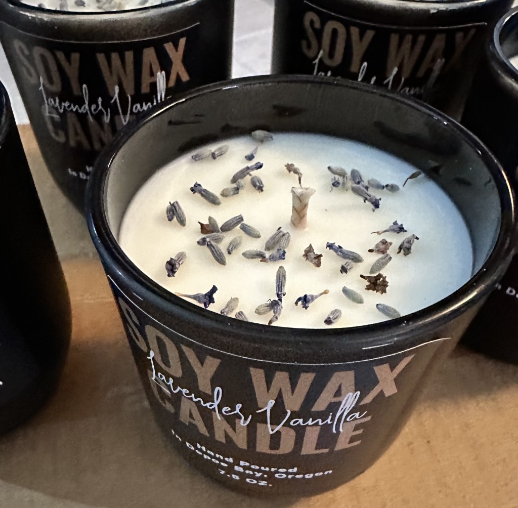 salt and light candles black glass soy wax