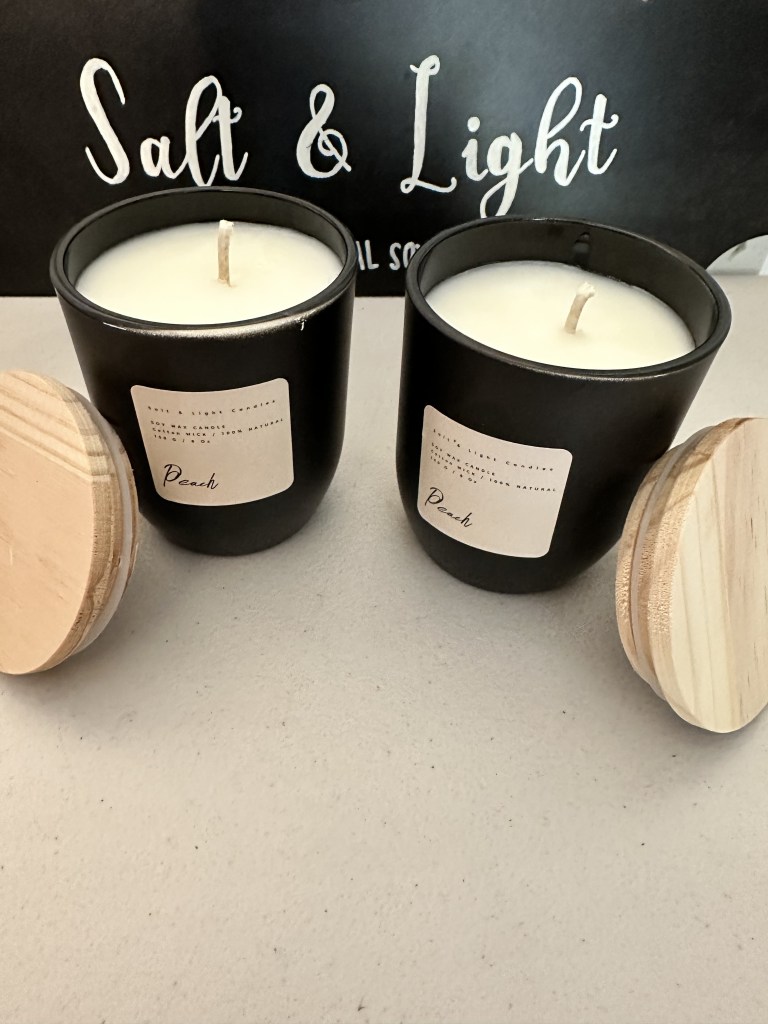 salt and light candles scents